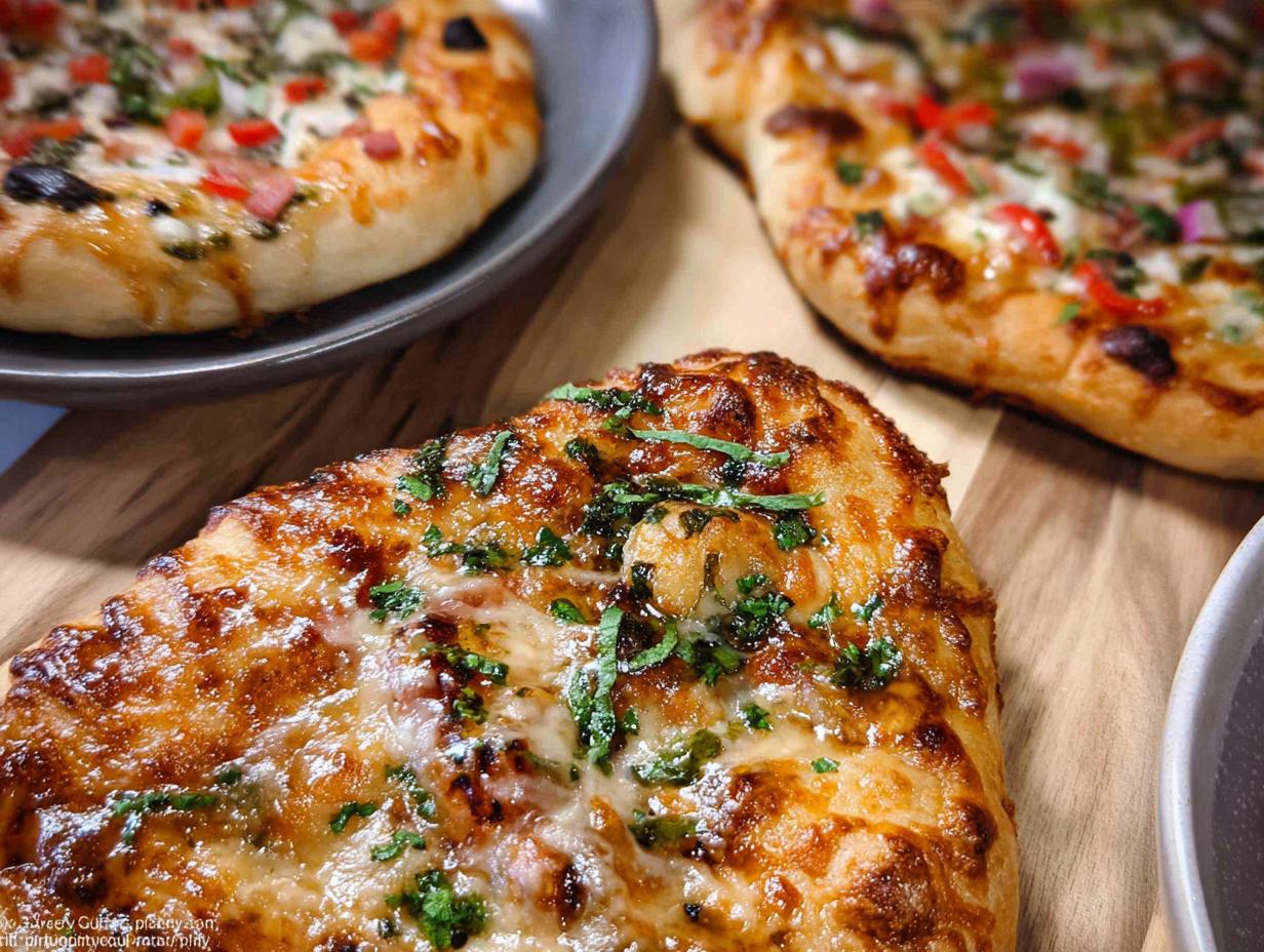 Close-up of a freshly baked homemade pizza with melted cheese and herbs, perfect for pizza night recipes.