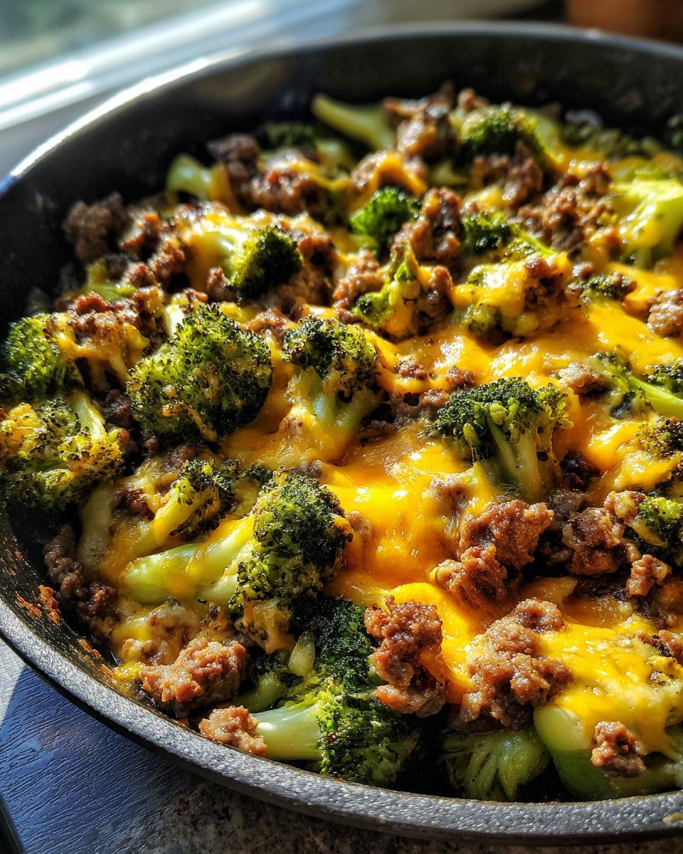 Keto Hamburger Broccoli Skillet - Other 2